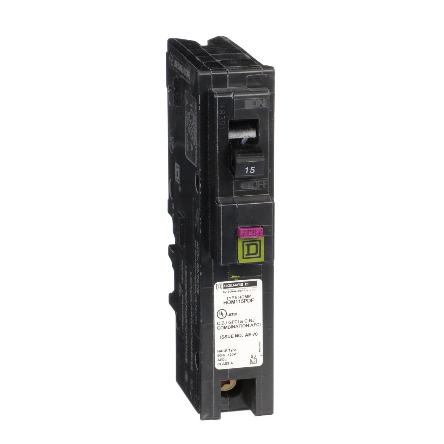 Square D by Schneider Electric Square D – HOM115PDFC Homeline Plug-On Neutral 15