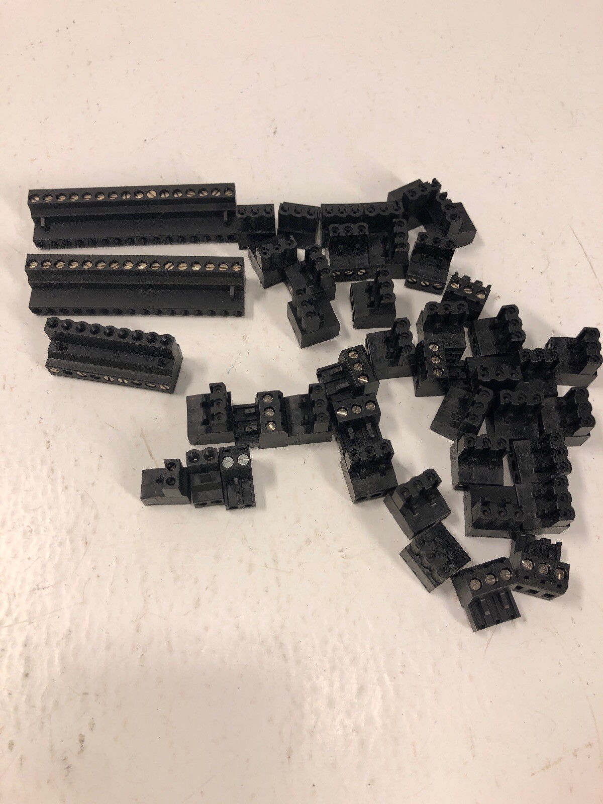 Lot 44 Pieces Aircon Contact Connector Blocks Various Sizes
