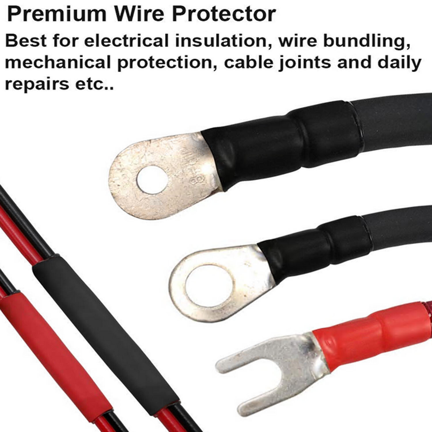 Heat Shrink Tube 4:1 Wires Sleeve Adhesive Waterproof Dual Wall Shrinkable Tube