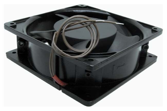 Bi-Sonic 4C-230LB 230V Quiet AC Ball Bearing Axial Fan (4-3/4 Square x 1-1/2 in)