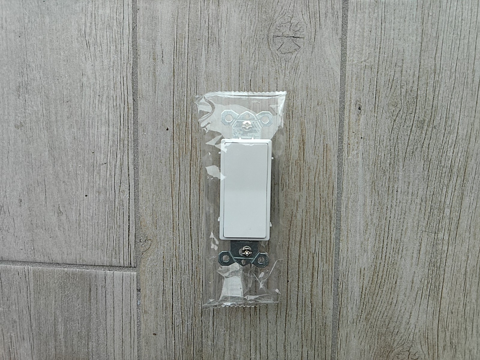15A Single Pole Wall Light Switch On/Off Rocker Paddle UL Listed 20 Pack