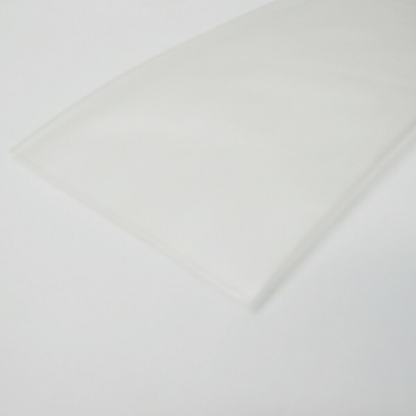 3.5″ ID Clear Heat Shrink Tube 2:1 ratio (1 foot/12 inches) polyolefin 90mm
