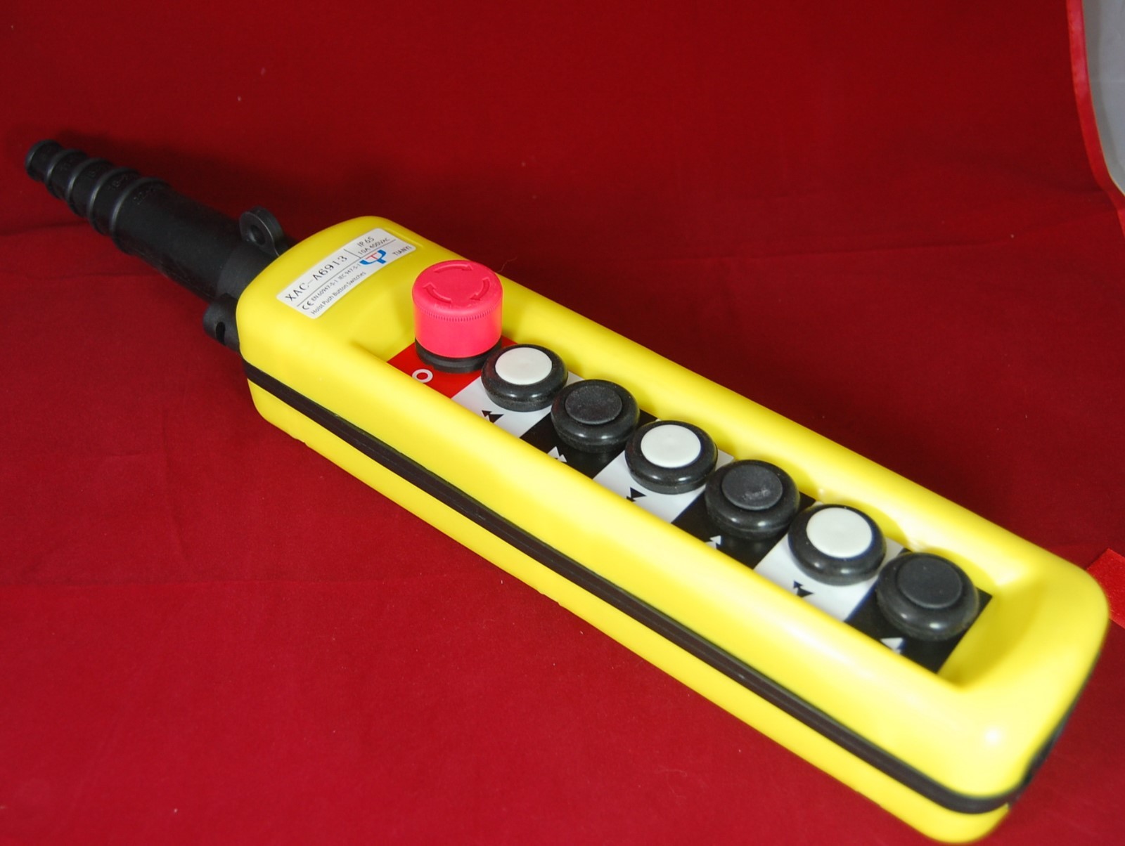 1pc fits XAC-A6913 Crane Pendant Control Stations two speed Estop 6 buttons