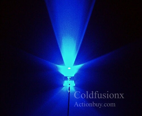 20x READY DC 12v 5mm 8000mcd BLUE led Auto motorcycle boat