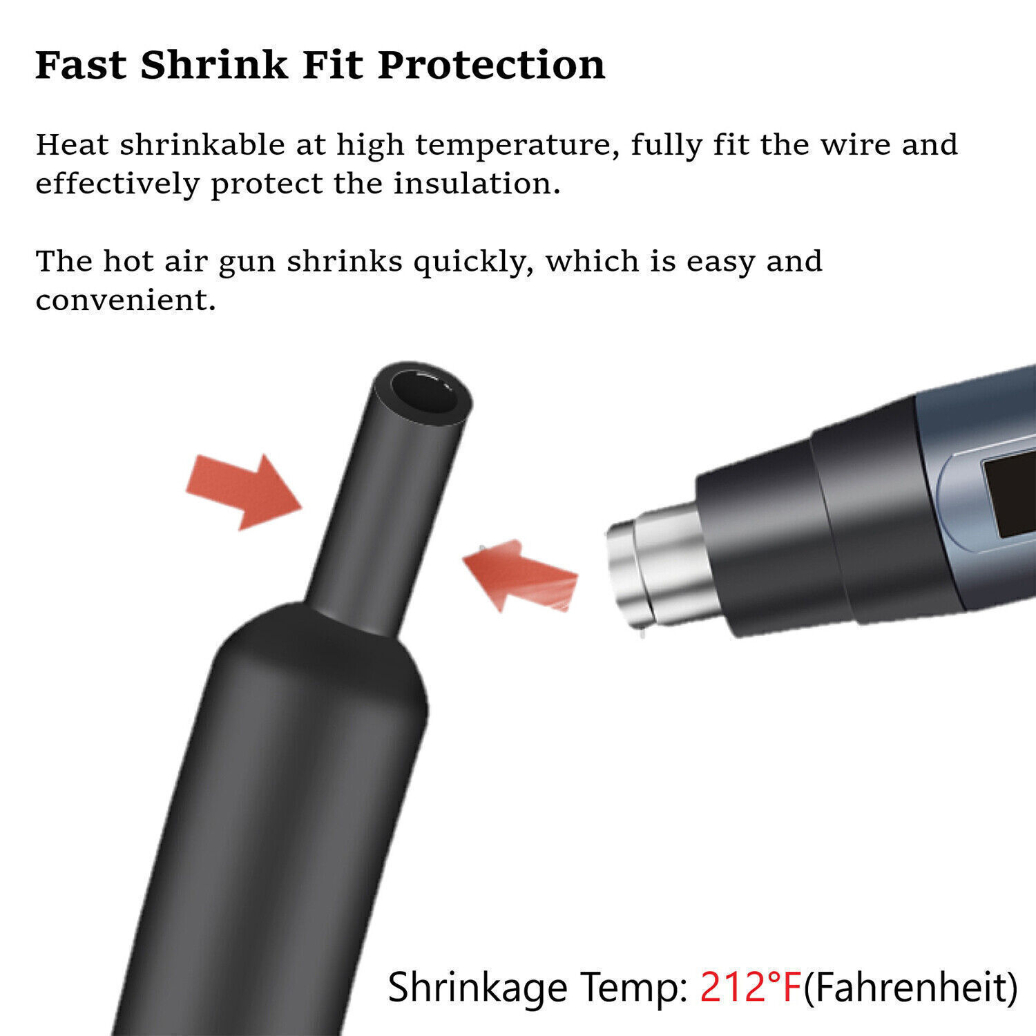 Heat Shrink Tubing Marine Grade Wire Wrap Adhesive Lined 3:1/4:1 Ratio 1-15FT