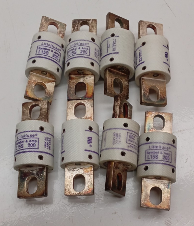 Littelfuse L15S-200 200A 150vac 100vdc SemiConductor Fuse (Lot Of 8)