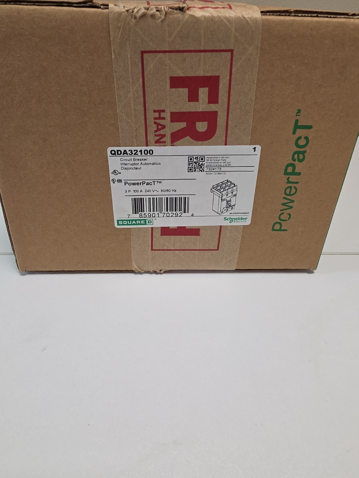 Square D QDA32100 NiB