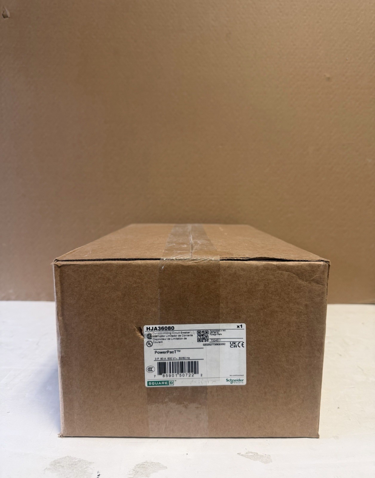 Schneider Electric HJA36080 H-Frame I-Line Thermal Magnetic Circuit Breaker 600V