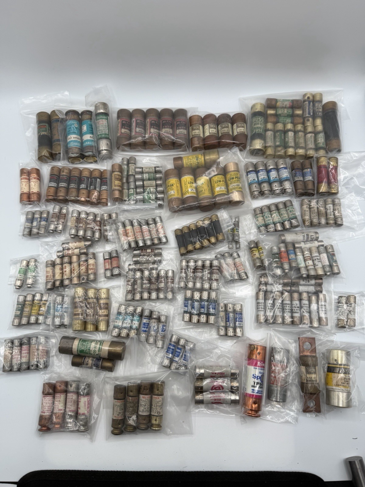 Bussmann Littelfuse Shawmut Fuse Lot 200 KTK FRN LPJ ATQ Industrial Mixed Tested