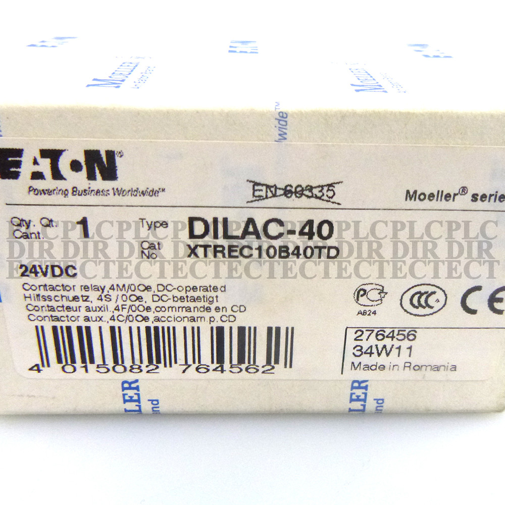 NEW Eaton Moeller DILAC-40 Contactor Relay 24V