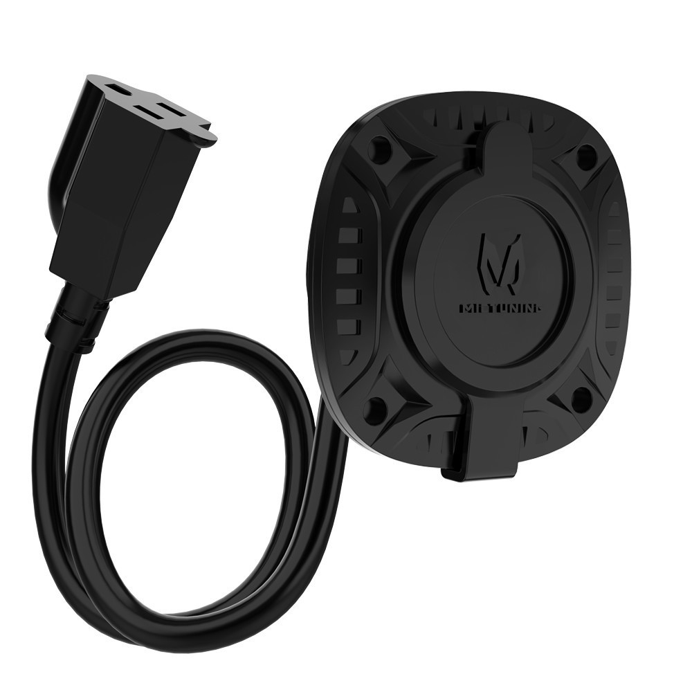 13A 125V AC Port Plug RV Shore Power Inlet Charger Socket Adapter Receptacle 16″