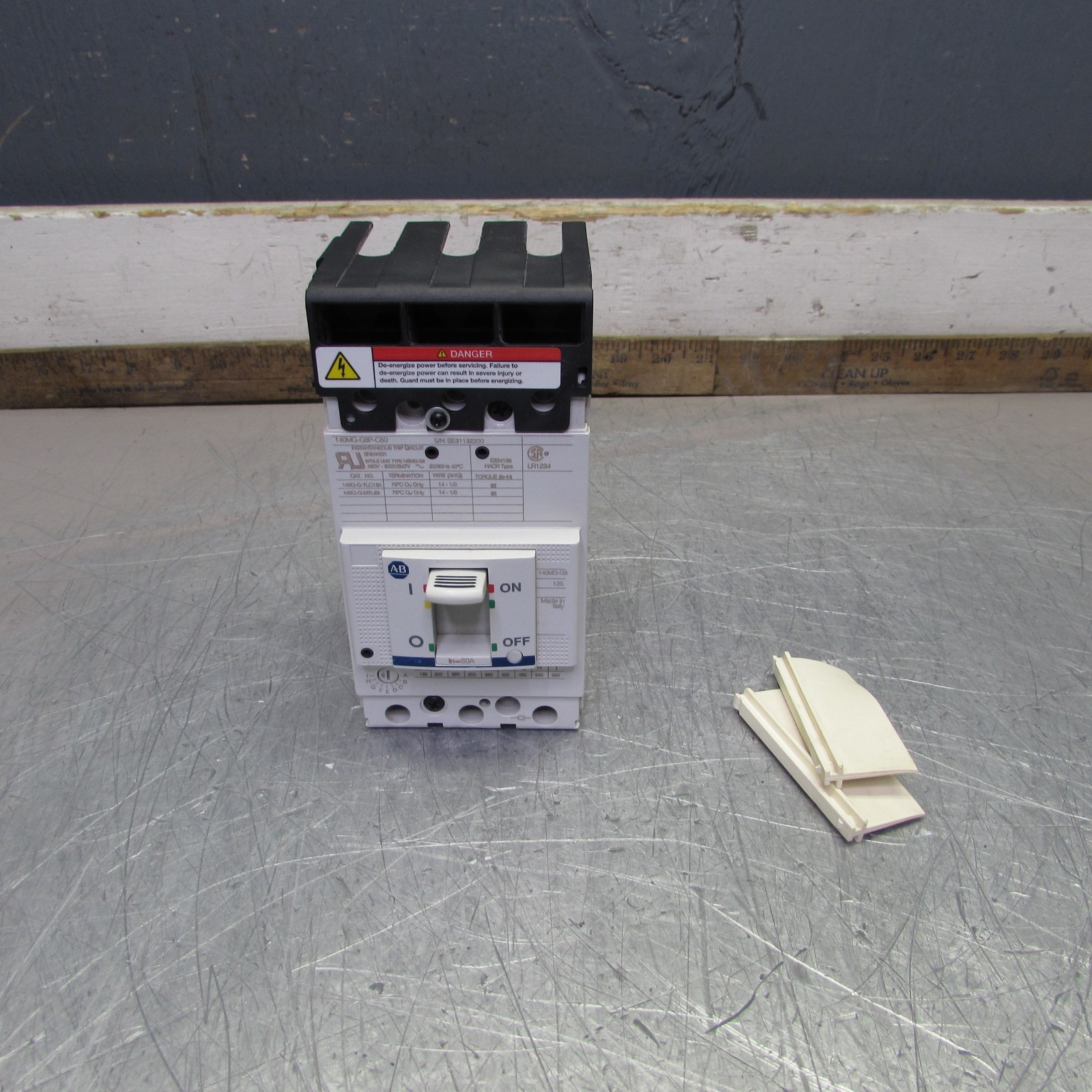 Allen Bradley 140MG-G8P-C50 ,CIRCUIT BREAKER, 3P/50A /690V,TAKEOUT! MAKE OFFER!