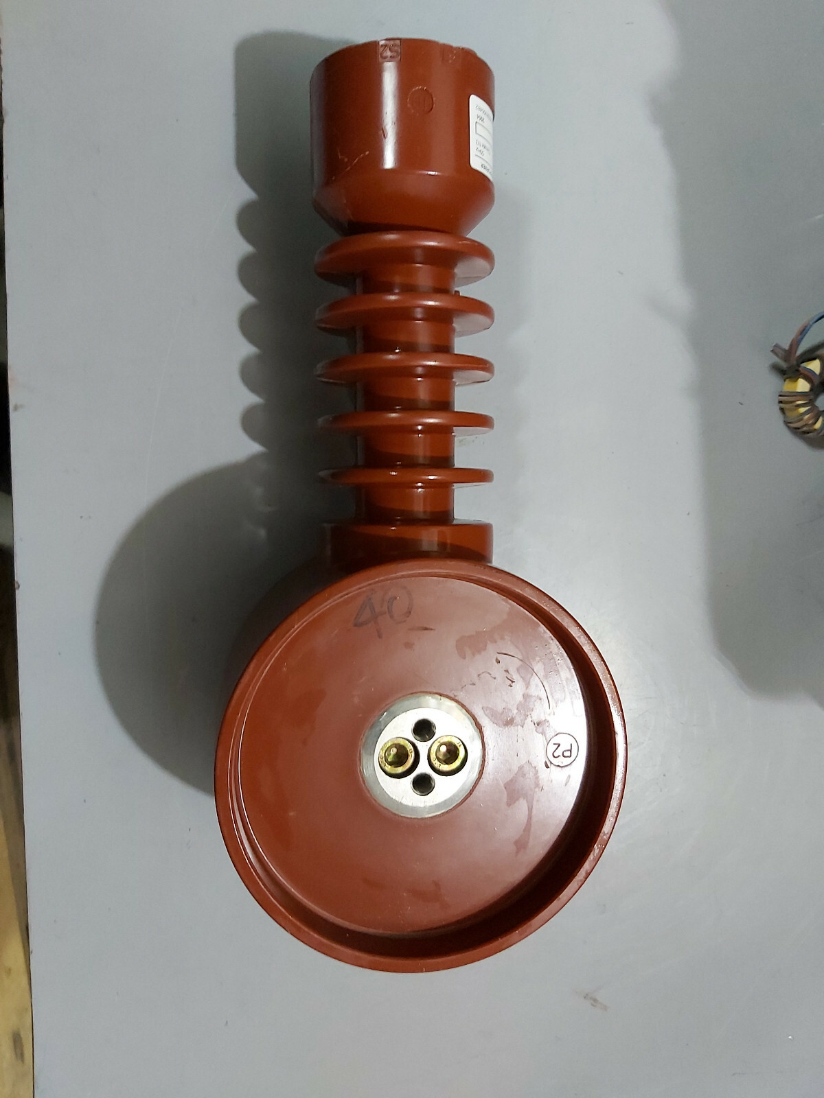ABB TYPE IP-24 24/50/125KV 30KA RATIO 40/1 A/A CURRENT TRANSFORMER