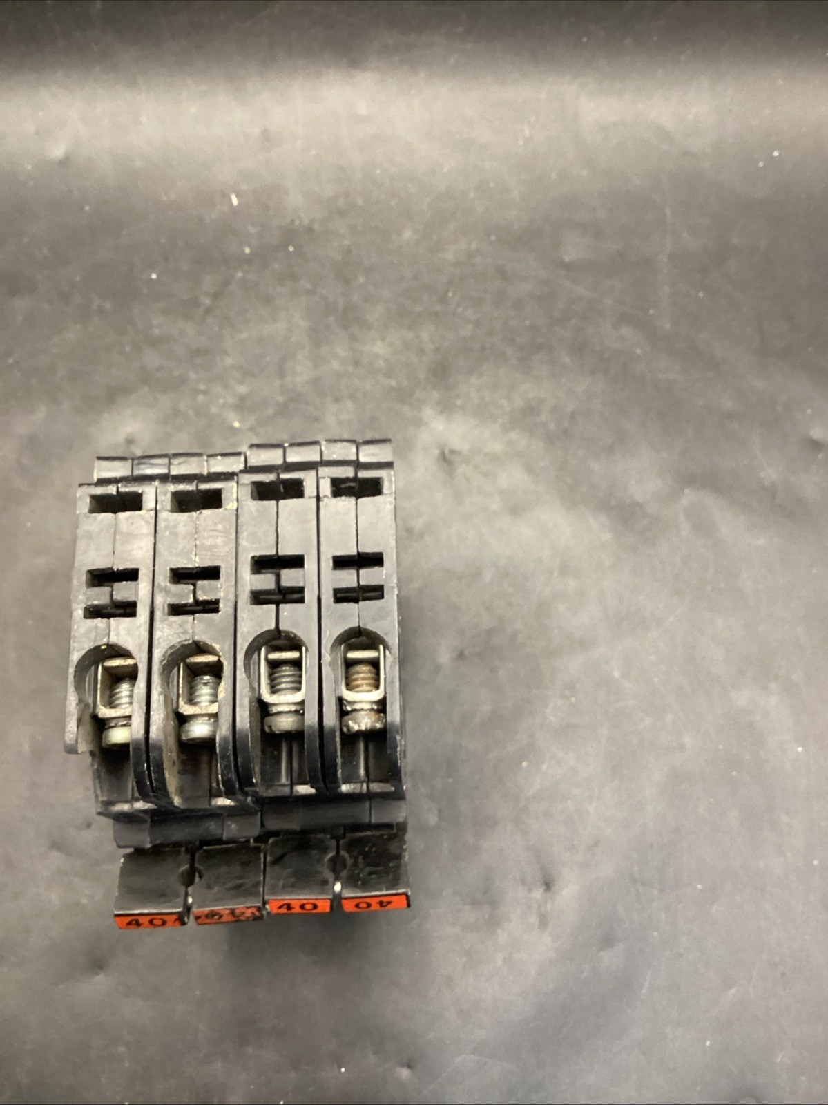 Lot Of 2 Used NA240 FPE Federal Pacific 40 Amp 2 Pole Stab-Lok Chipped