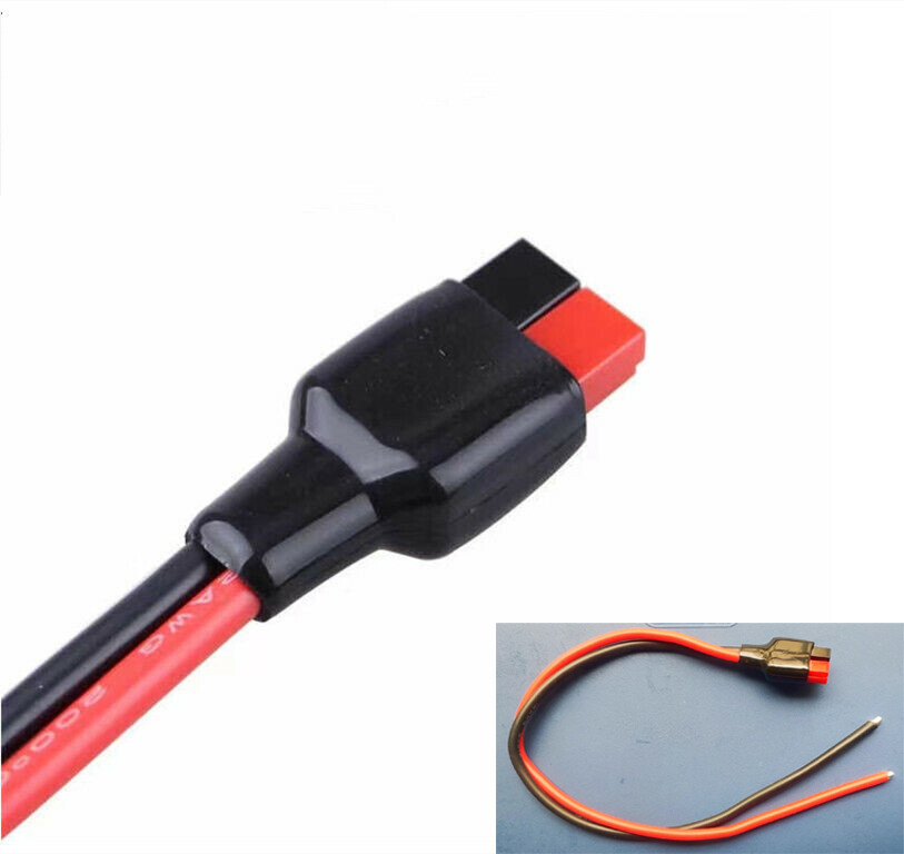 12″ Assembled Pigtail Lead Silicone Wire Fits Anderson Powerpole Connector 10AWG