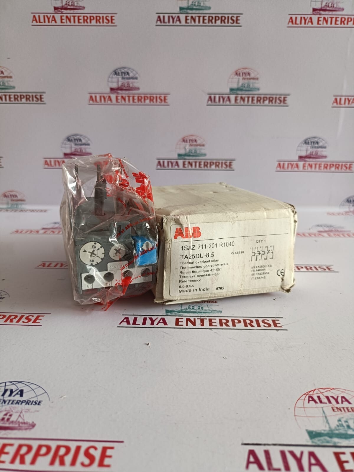 ABB RELAY TA25DU-8.5(6.0-8.5) FREE SHIPPING