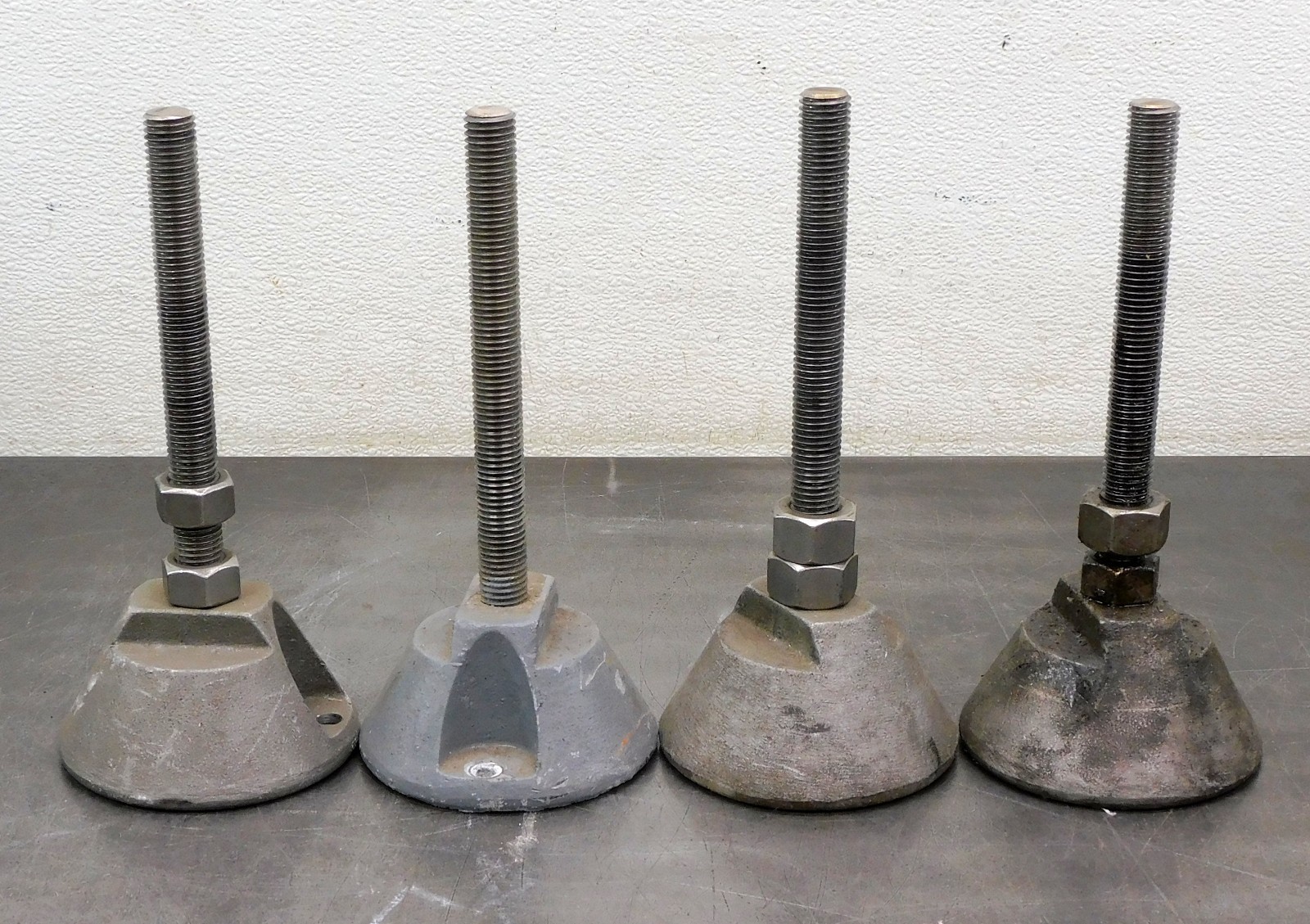 Stainless Steel Machine Mount Leveling Feet 3/4″ NPT x 7-1/4″ L
