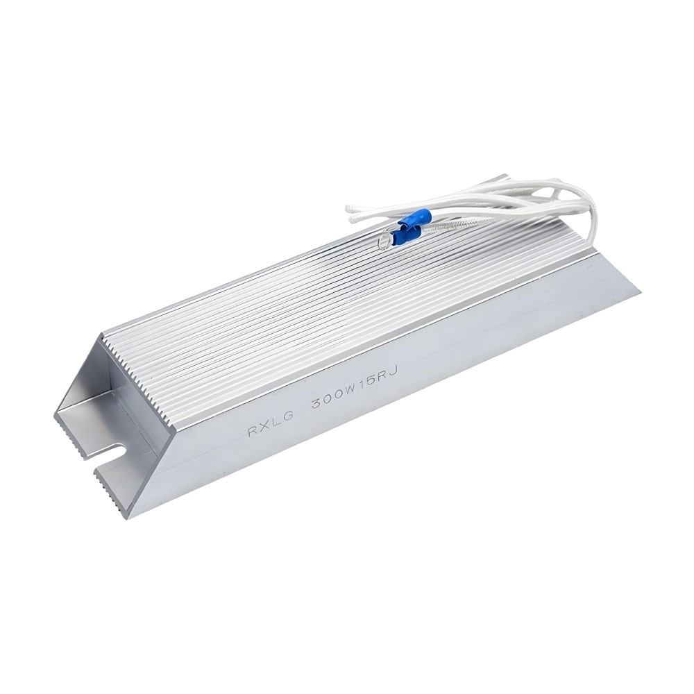 100W , 5 Ohm~500 Ohm Terminals Aluminium Housing Braking Resistor Resistance-