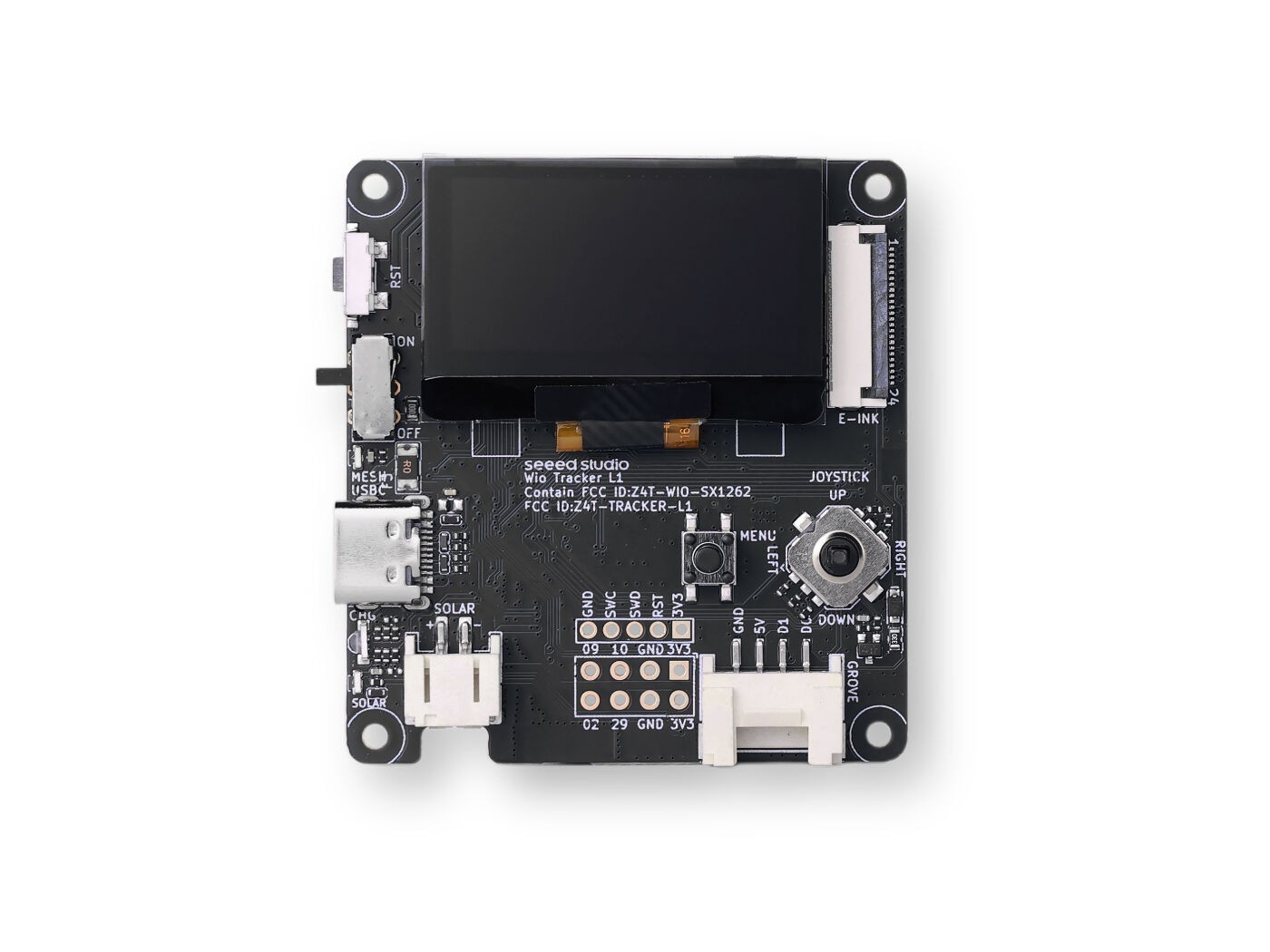 Wio Tracker L1 Meshtastic Node Meshnology Board Kit Bluetooth GPS +Battery+ Case