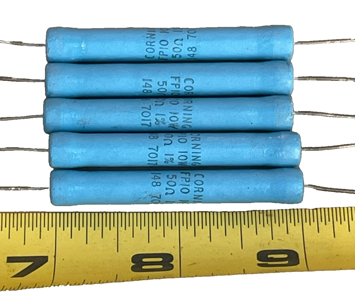 Corning Metal Film Resistor 50K Ohm 10 Watt / 1%- 1487017 (Lot of 5)