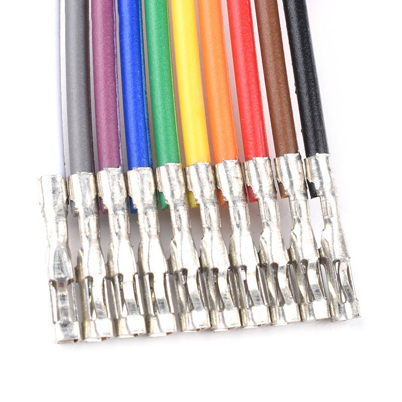 1-10 Way Dupont Cables F-F 2.54mm Ribbon Connector Wire Cable Flat Pi