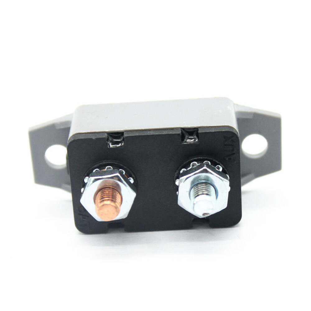 4Pack of 12v Self Manual Reset Circuit Breaker Stud Style Short Stop Amp 20A-50A