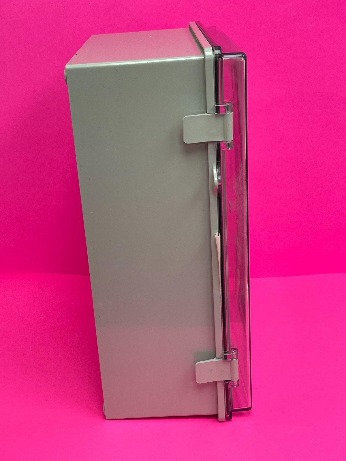 NEW Enclosure 11x15x6 Polyester With Hinged Clear Cover, NEMA 4X NE-PCT-2939