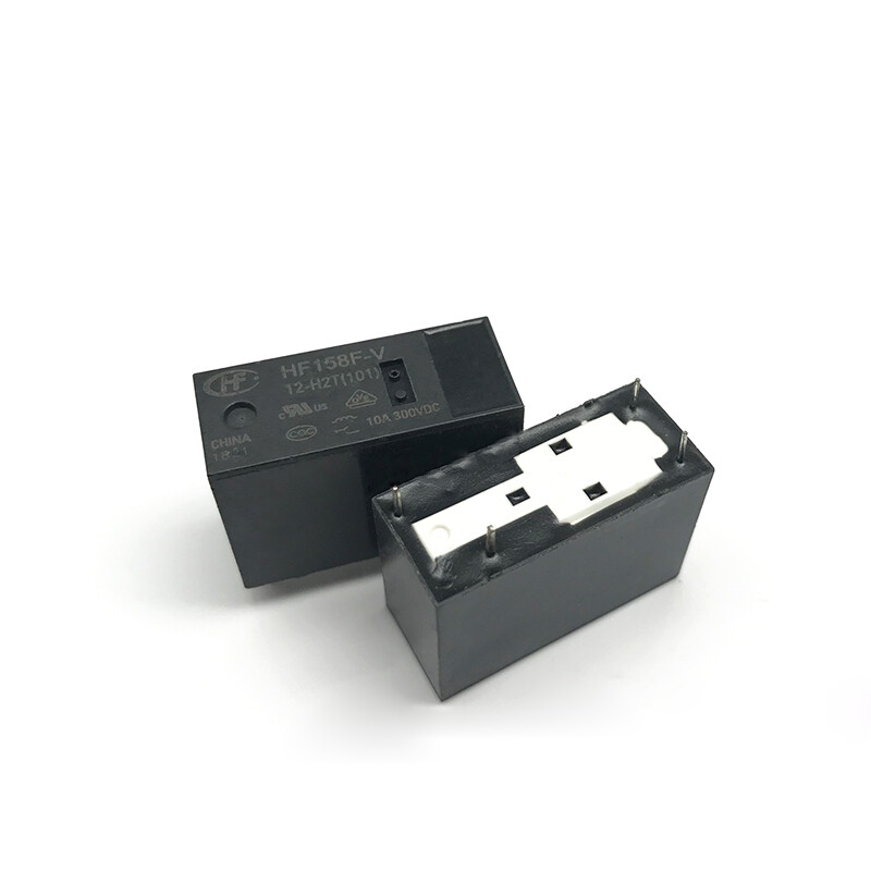 1Pc HONGFA HF158F-V-12-H2 12VDC Power Relay 4Pins 10A 300VDC