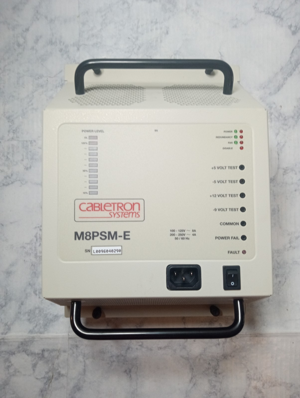 Cabletron Systems M8PSM-E 700W 8A Enclosed Power Supply IEC C13