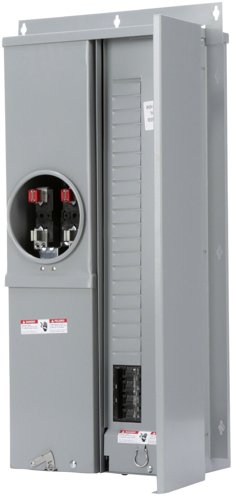 NEW SIEMENS MC2040B1200EFC 200 AMP MAIN BREAKER METER SOCKET NEMA 3R