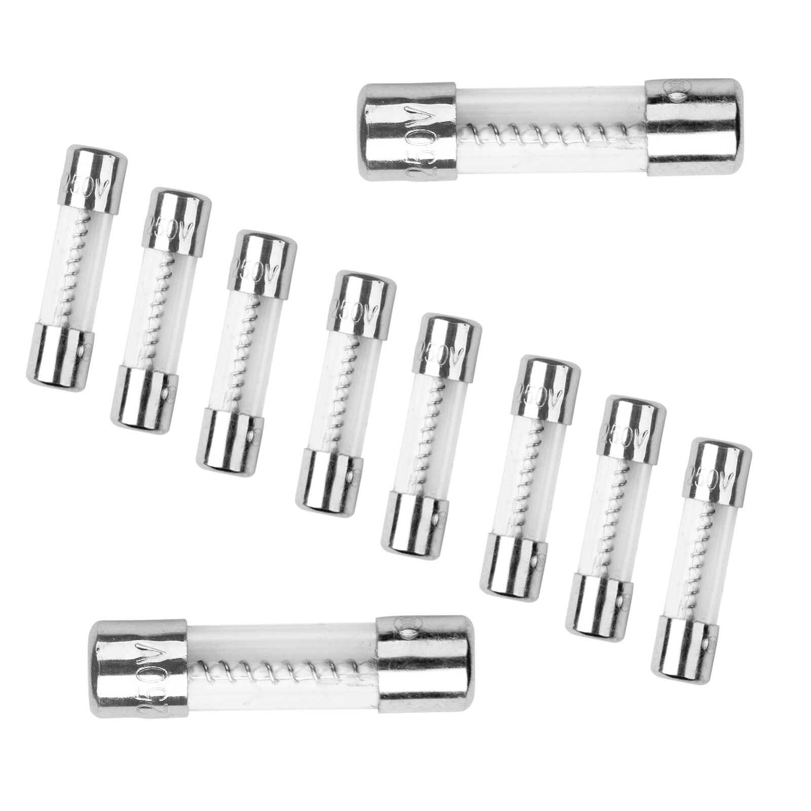5Pcs 4A 250V SLOW Blow GLASS Fuse 5X20mm T4AL250V 4 amp Time-Delay Fuse