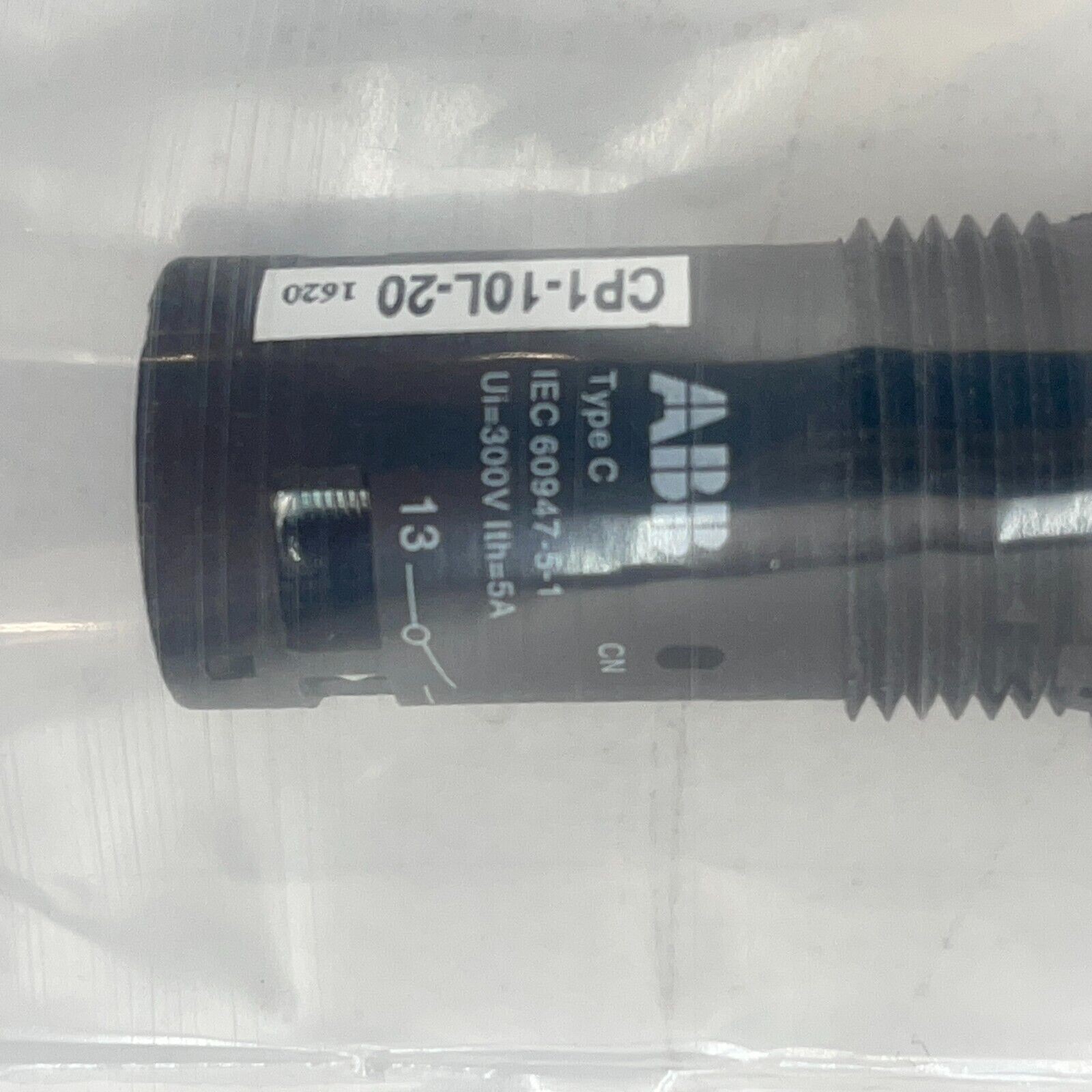 ABB CP1-10L-20 Pushbutton Switch Compact Pushbutton Momentary – Flush – Blue