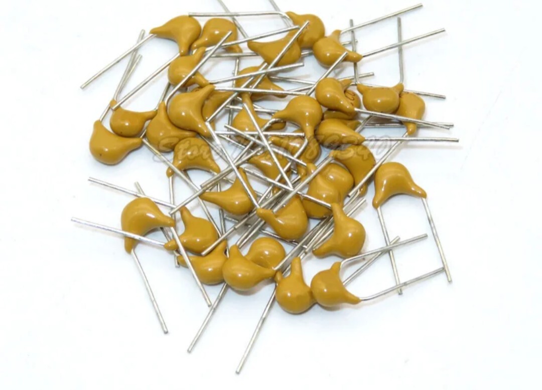 25 pcs-Monolithic Ceramic Capacitors 50v 0.47uF /470nf (474)US Seller