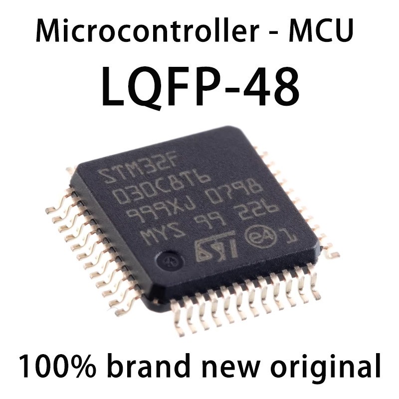 1Pcs STM32F030C8T6 LQFP-48 Microcontroller – MCU 100% brand new original IC chip