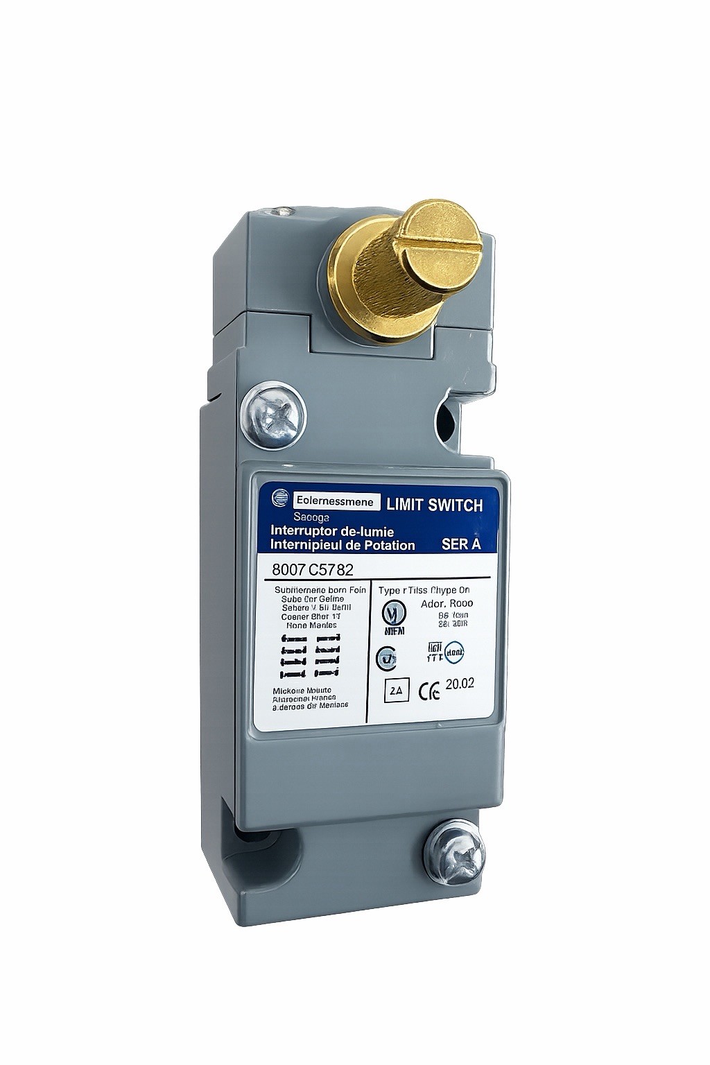 Telemecanique Sensors 9007C62B2 Heavy Duty Nema Limit Switch, Full Size, 1 Pole