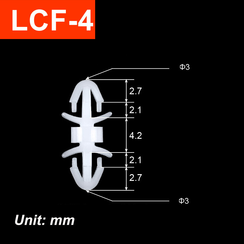PCB Circuit Board Support Standoff Pillar Snap Lock Locking Insulation Bracket