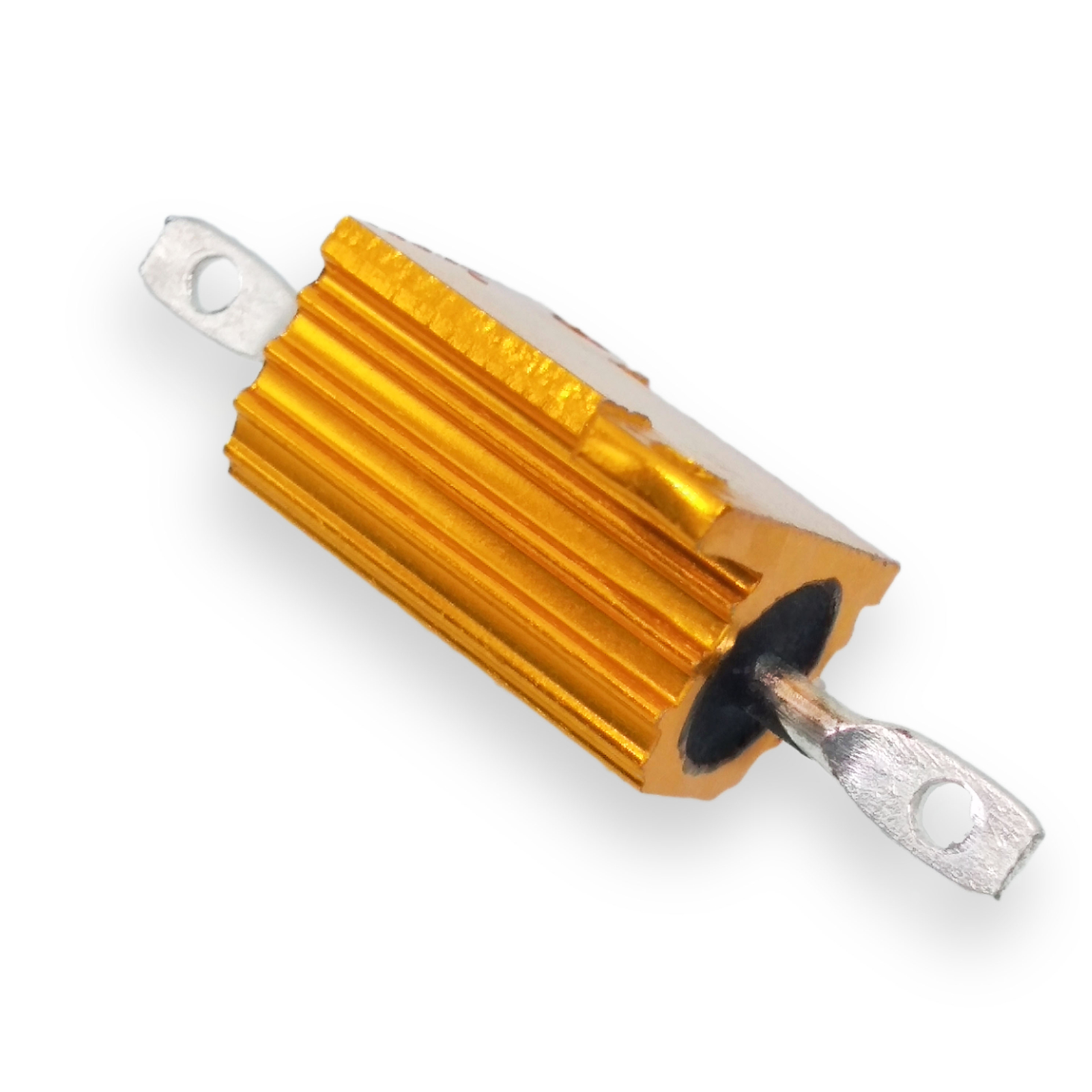 5x 10 ohm 10R 10W Watt Aluminum Housed Metal Case Wirewound Resistors