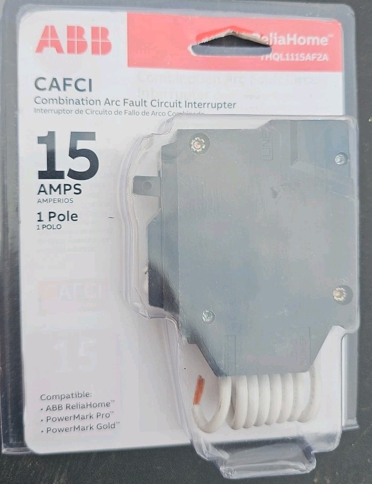 GE THQL1115AFP2 15A AFCI BREAKER