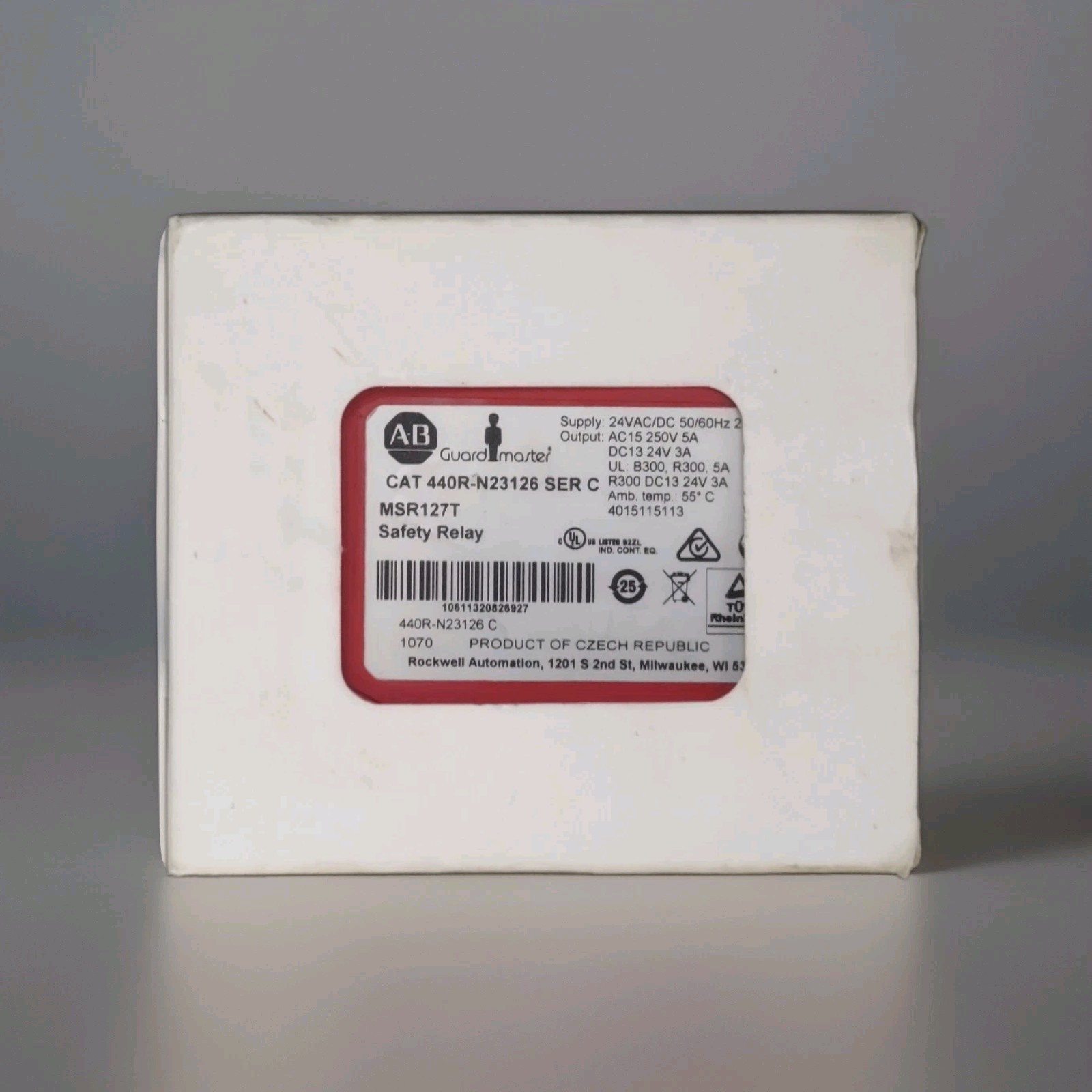Allen Bradley MSR127T Safety Relay 440R-N23126 *NIB*FREE SHIPPING*