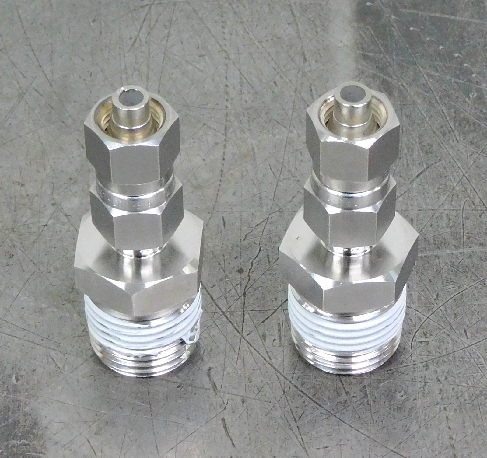 Ham-Let 768LSS1/4×1/2 Male Fitting Connector 316 SS 1/4 & 1/2 in. NPT Lot of Two