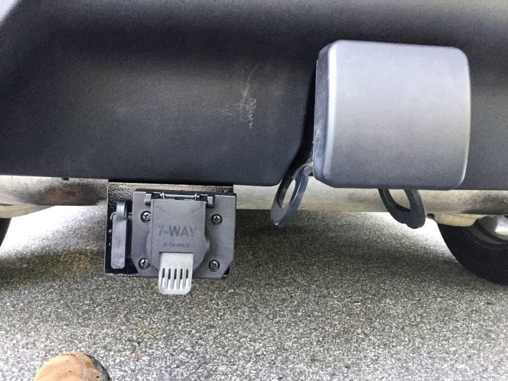 MECMO Multi-Tow 4-Way Flat to 7-Way RV Blade and 4-Way Flat Female End Trailer W