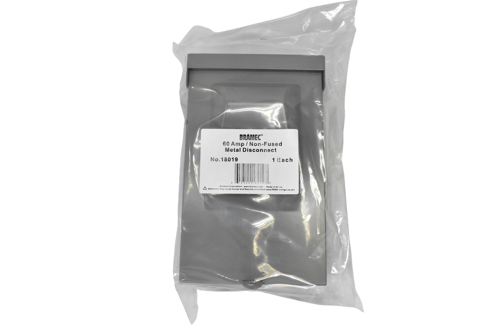 Bramec 60 Amp Non-Fused Metal Electrical Disconnect Box No.18019 60A HVAC AC