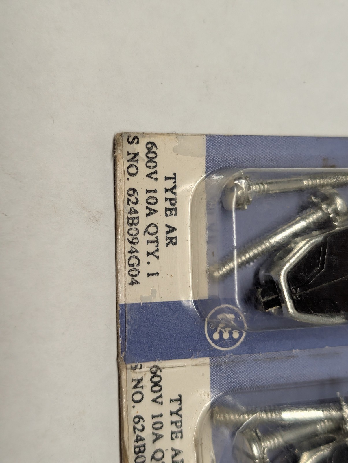 4pc Westinghous ARCR Contact Cartridge Set NOS 600V 10A 624B094G04 Type AR