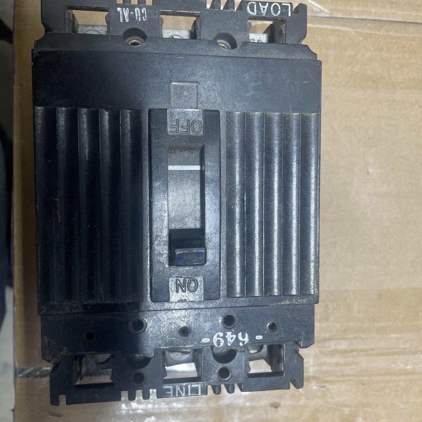 GE TED136100 100-Amp 3-Pole Circuit Breaker 100A 3P 600VAC Made in USA
