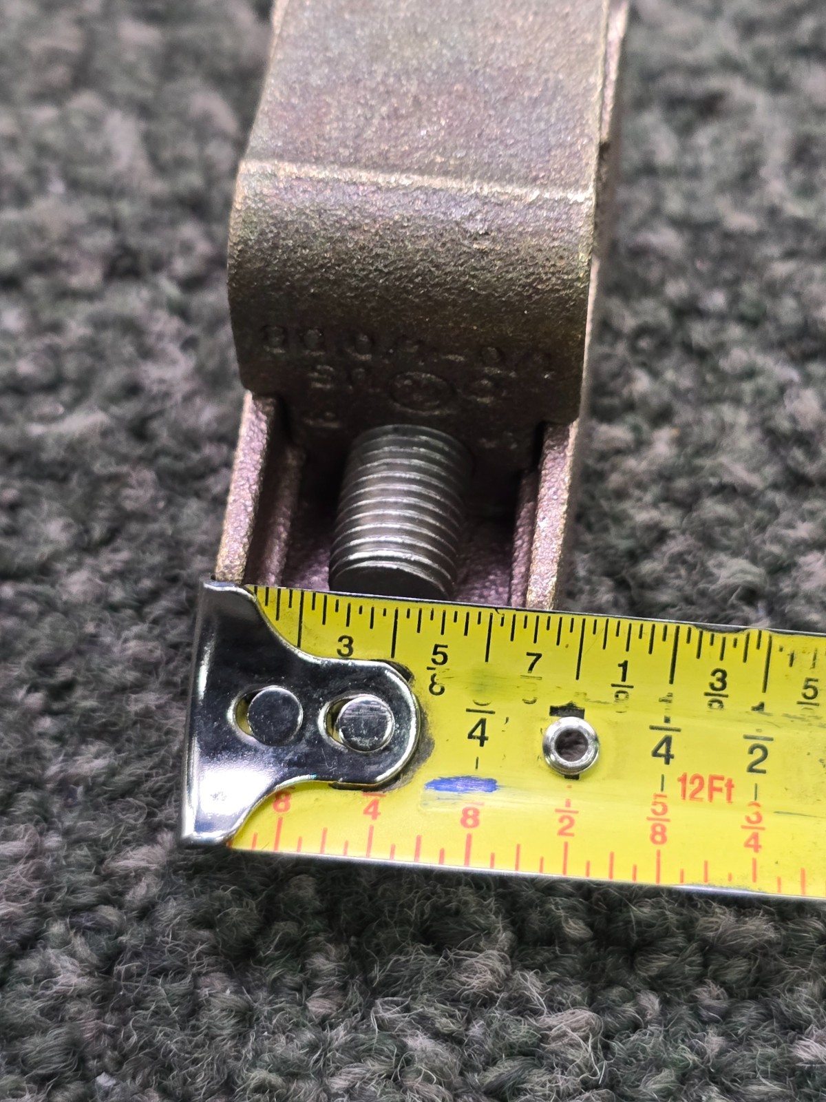 (QTY 2) Penn Union FF-4/0 Bronze Vise Style Parallel Connector 1/0 AWG – 4/0 AWG