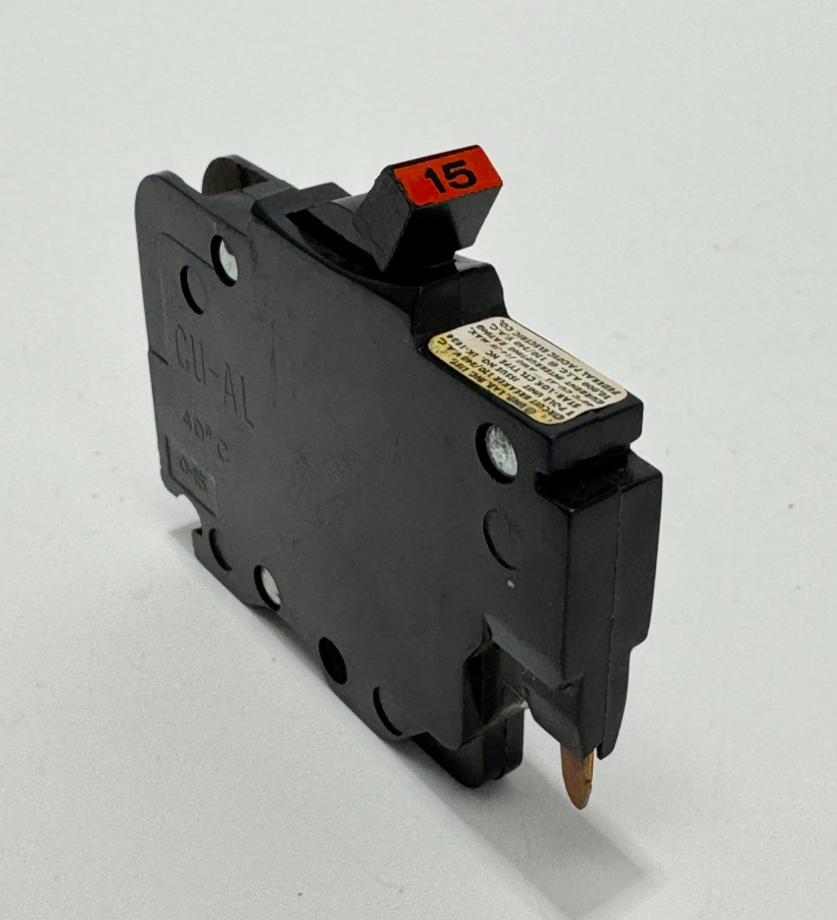Federal Pacific Electric NC115 1 Pole 15 Amp 120v Stab-Lok Circuit Breaker