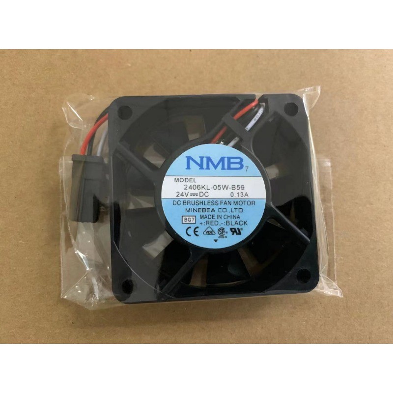NMB 2406KL-05W-B59 6015 24V 0.13A 6CM CNC machine tool FANUC fan