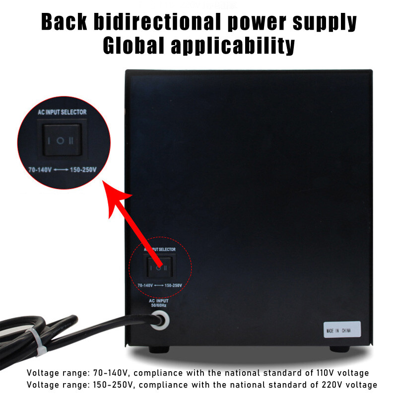 70-140V/150-250V Input Automatic Voltage Stabilizer AC Regulator 1/1.5/2/3/5KVA