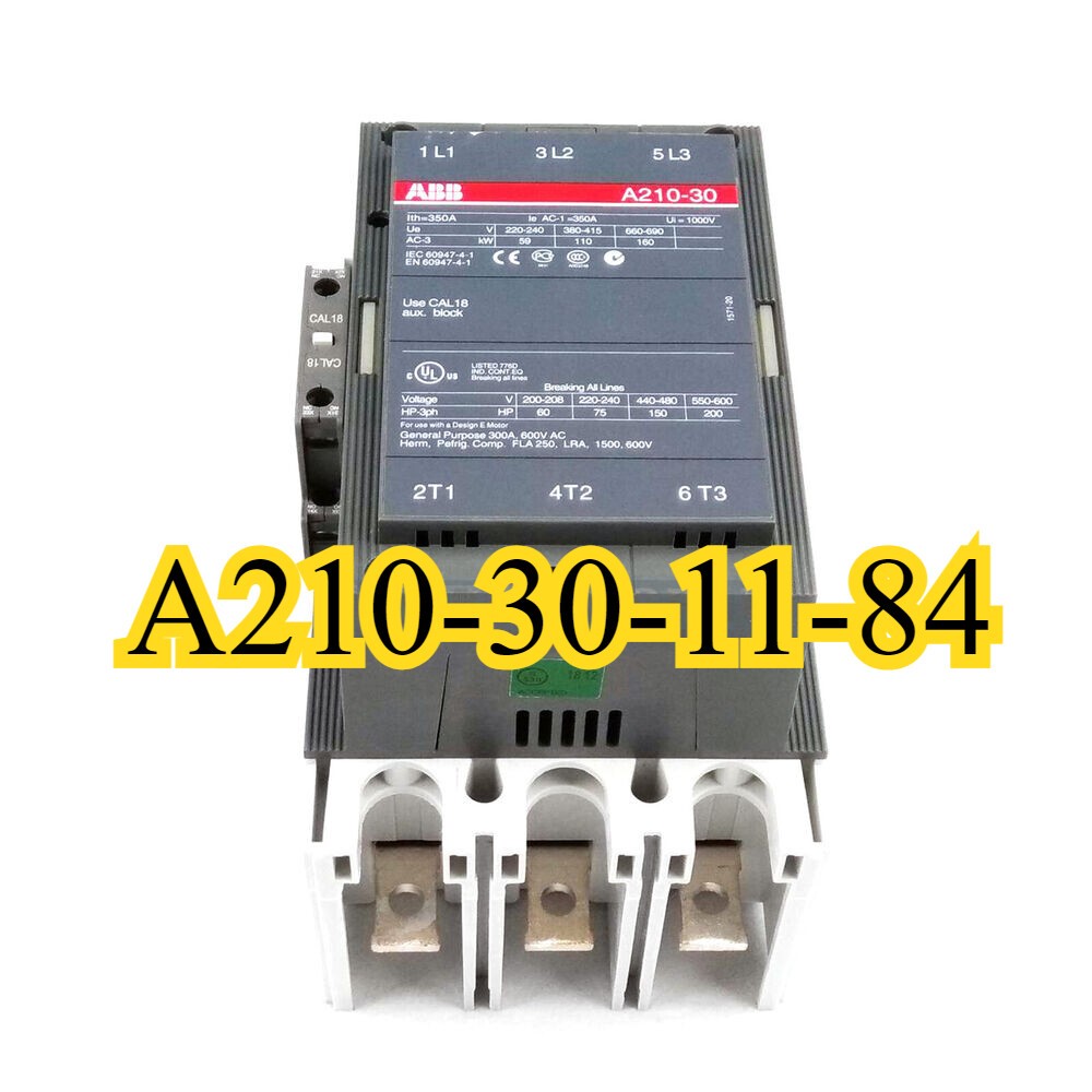 New In Box ABB A210-30-11 3-Phase Contactor AC24 110V 220V 380-400V NEW