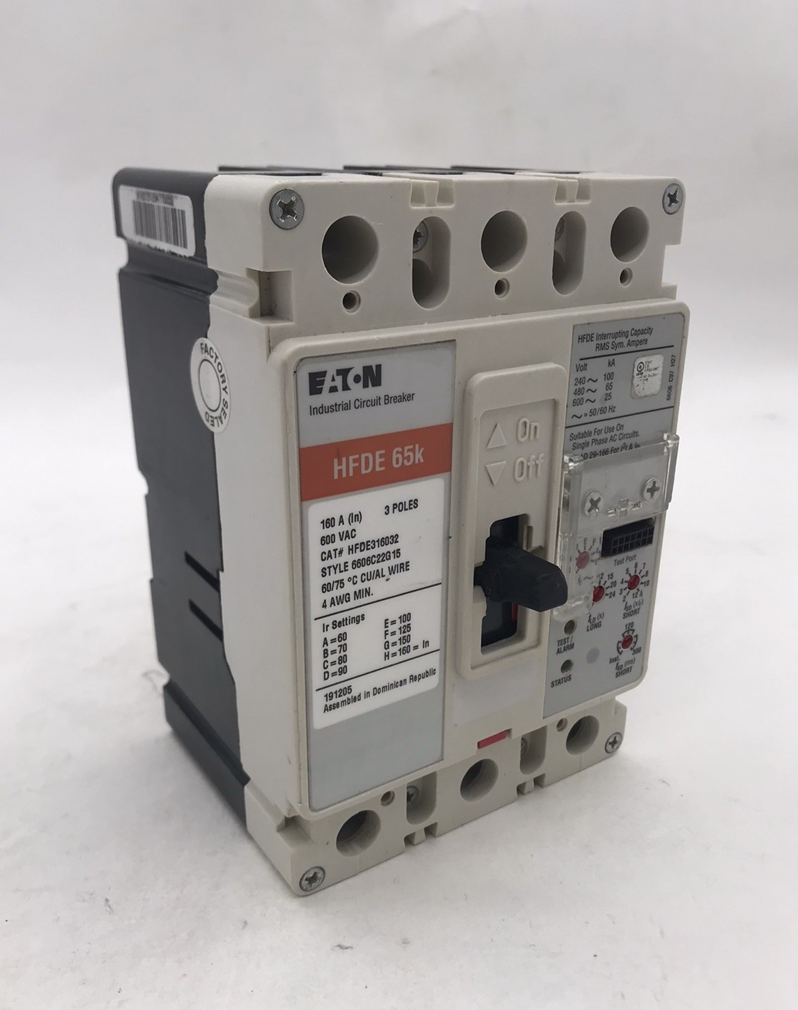HOUSTON STOCK EATON HFDE316032 HFDE 160 AMP REFURBISH FREE 2 DAY AIR BUY NOW